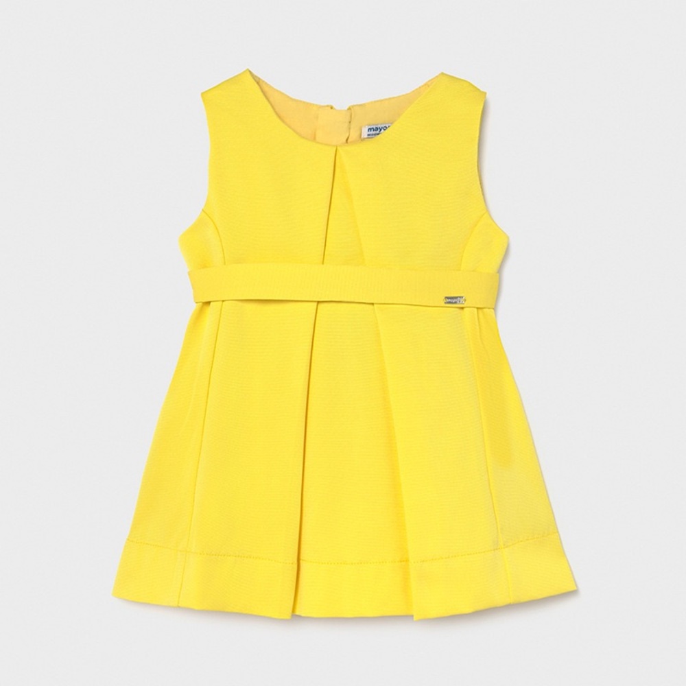 Mayoral Sunny Yellow Formal Dress for Kids